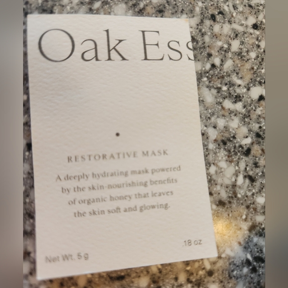 oak essentials restorative mask .18 oz - Picture 4 of 7